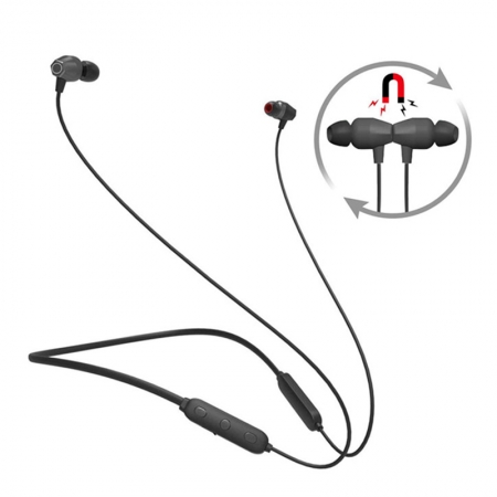 Auriculares inalámbricos magnéticos del Neckband de Bluetooth 4.2 de los auriculares corrientes del Sudor-prueba 