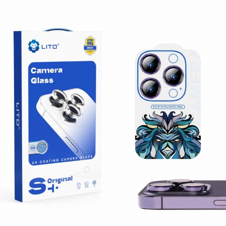 Lente de cámara de metal de alta calidad más nuevo de Lito S+ para iPhone 13 