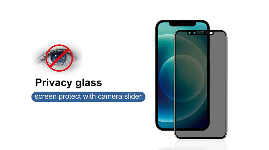 primer y único protector de pantalla de cristal de privacidad dual del mundo