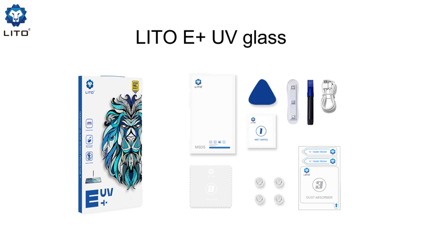 Protector de pantalla de cristal UV líquido LITO E+ para Samsung Galaxy S24 Ultra
        