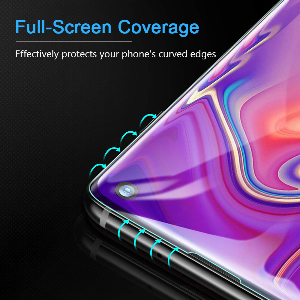 samsung galaxy s10 full screen coverage screen protector