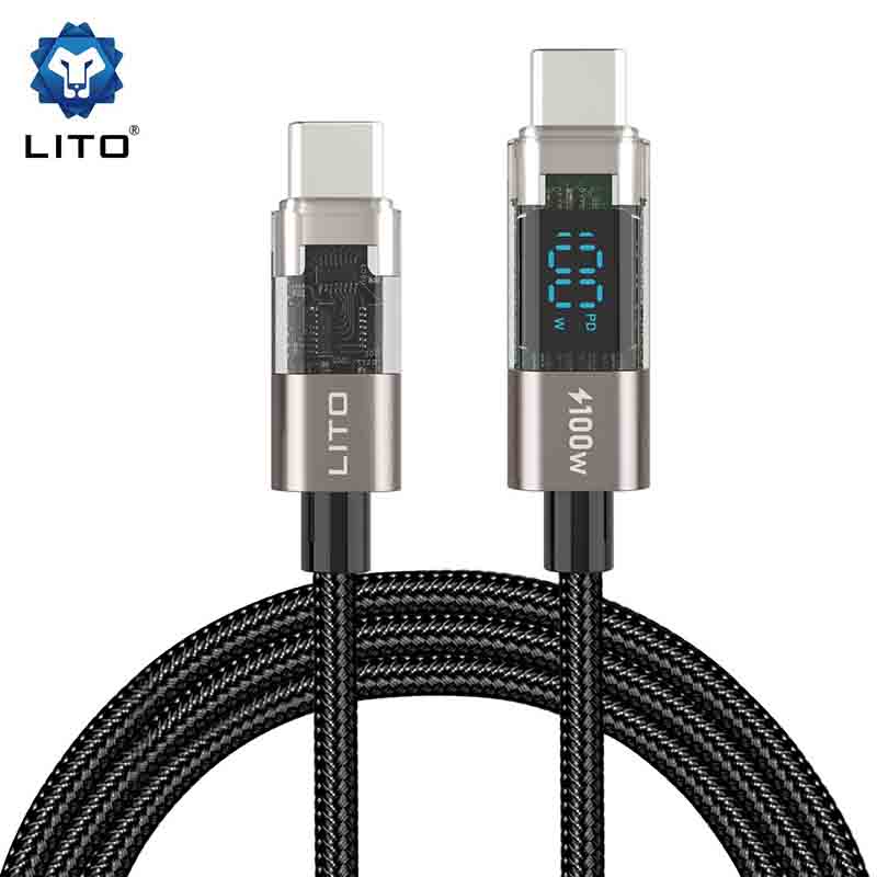 Cable trenzado + material ABS