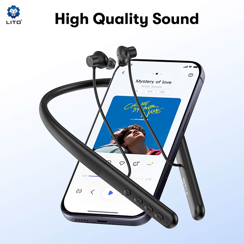 Wireless Neckband Headphones Wireless Neckband Headphones