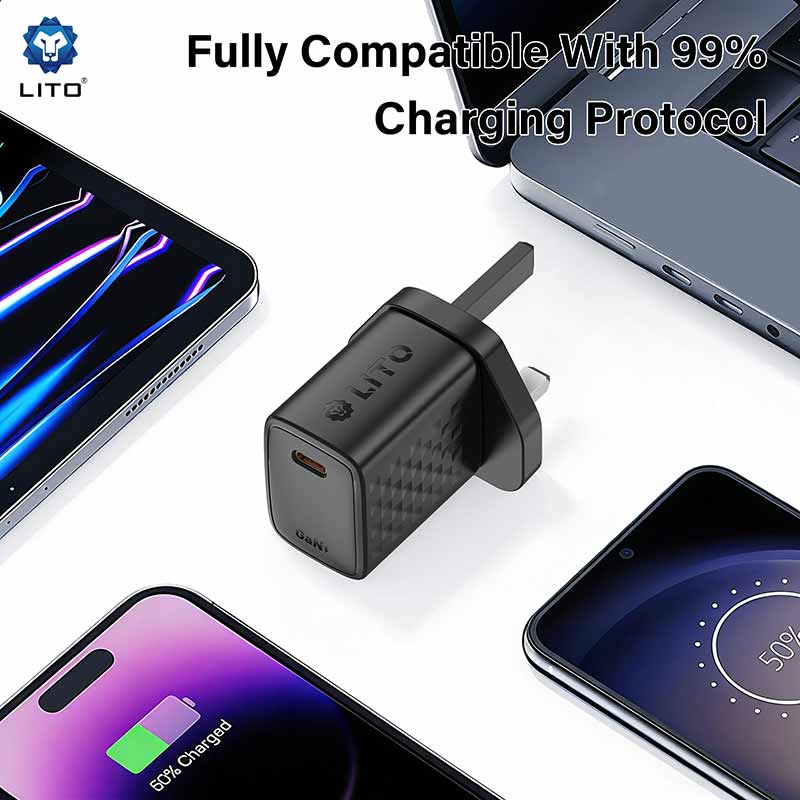 UK Plug USB-C Charger