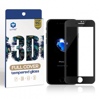 Apple iphone 7/8 protectores de pantalla de cristal templado 3d