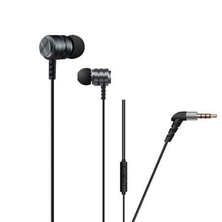 Auriculares magnéticos para auriculares con micrófono y mini auriculares estéreo con cable en la oreja 