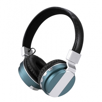 Auriculares Bluetooth en la oreja, auriculares estéreo inalámbricos plegables con micrófono