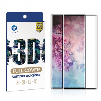 Samsung note 10/10 pro cubierta completa 9 h protectores de pantalla de vidrio templado de dureza