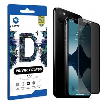 Best Protector de pantalla anti-espía de vidrio templado de privacidad con cobertura completa de Apple iPhone X / XS en venta