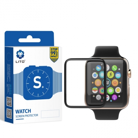Protector de pantalla S + Full Glue Full Glue Anti Gores Smart Watch Glass 