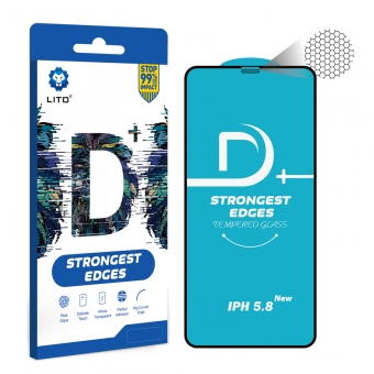 Best Protector de pantalla de vidrio templado de pegamento completo a prueba de polvo D + a prueba de polvo para iPhone X / XS / 11 Pro en venta