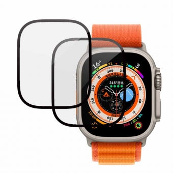 
     Protector de pantalla de cristal templado 2.5D para apple watch ultra
    