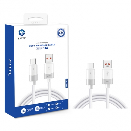 Cable de carga LITO LD07C USB-A a tipo C 