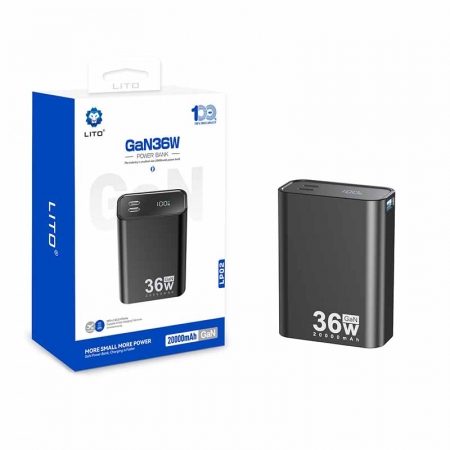 Banco de energía inalámbrico magnético LITO LP02 20000mah 