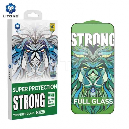 Protector de pantalla de vidrio templado súper completo fuerte D+MAX CLEAR 