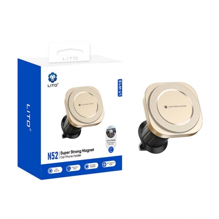 Soporte magnético para coche Lito LT-W13 de gran resistencia 