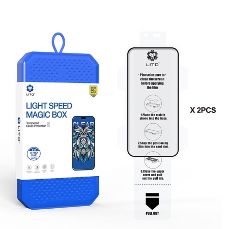 LITO Light Speed Magic Box Cristal transparente 2 en 1 