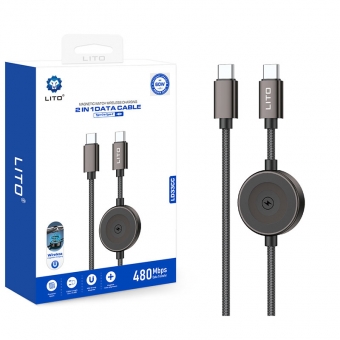 cable de carga 2 en 1 de lito