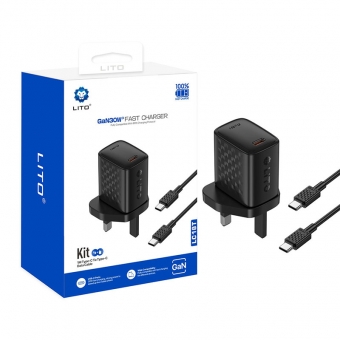 Cargador de teléfono GaN de 30W
