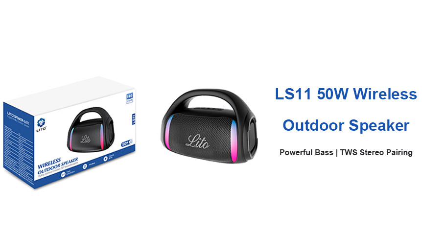 Altavoz inalámbrico para exteriores Lito LS11 de 50 W