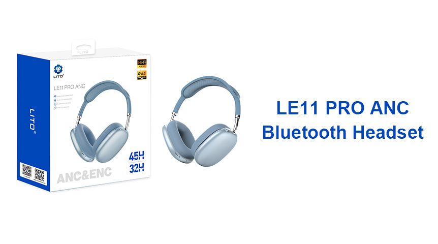 Potencia tus listas de reproducción con los auriculares Bluetooth LE11 PRO ANC