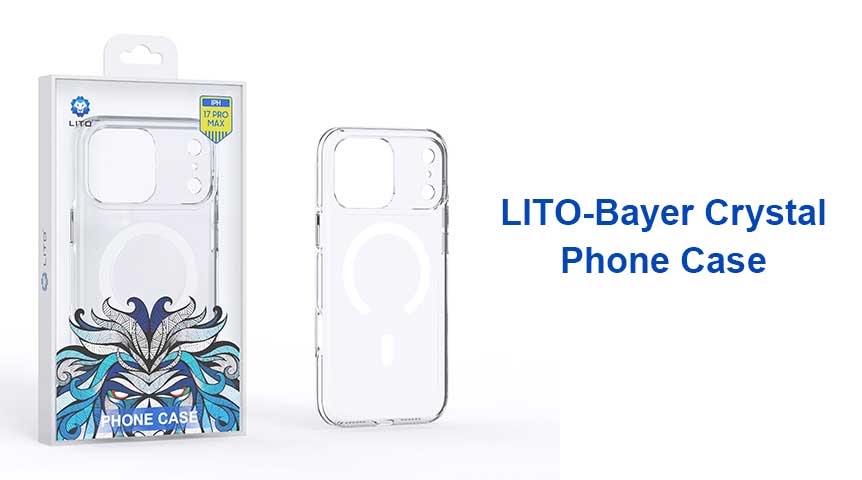 Funda ultra transparente Magsafe a prueba de golpes para iPhone LITO