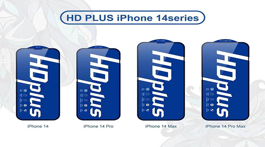 Protectores de pantalla MÁS NUEVOS: vidrio de cubierta completa HD PLUS con paquete 25 en 1.
